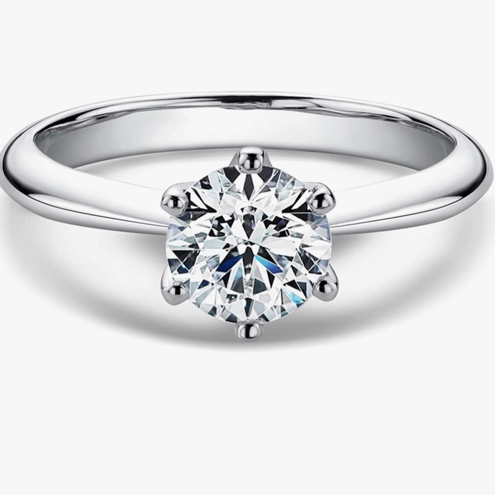 Bridal Ring W/ GRA Certificate Round Cut Best Gift - Picture 6 of 6